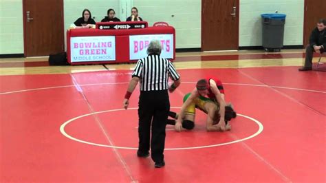 Bg Vs Arbor Hills Jr High Wrestling 124 Lb Youtube