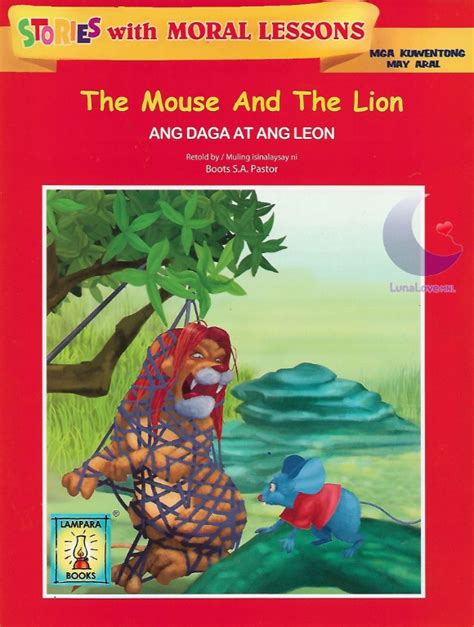 The Mouse And The Lion Ang Daga At Ang Leon Lampara Books English