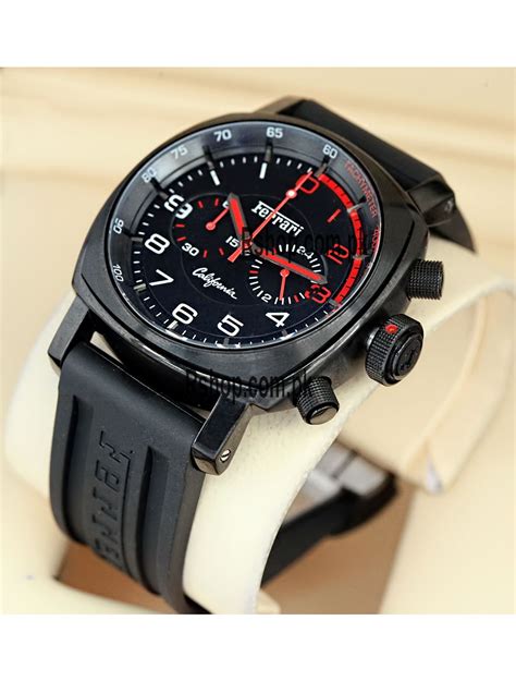 Officine Panerai Ferrari California Flyback Chronograph Watch