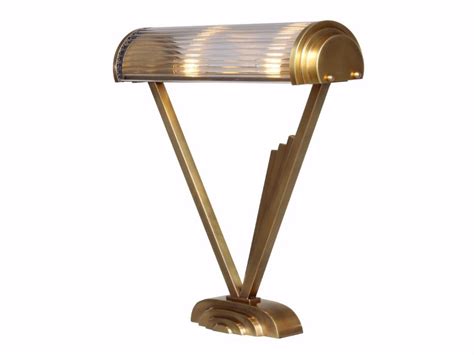 Petitot V Table Lamp Handmade Brass Table Lamp By Patinas Lighting