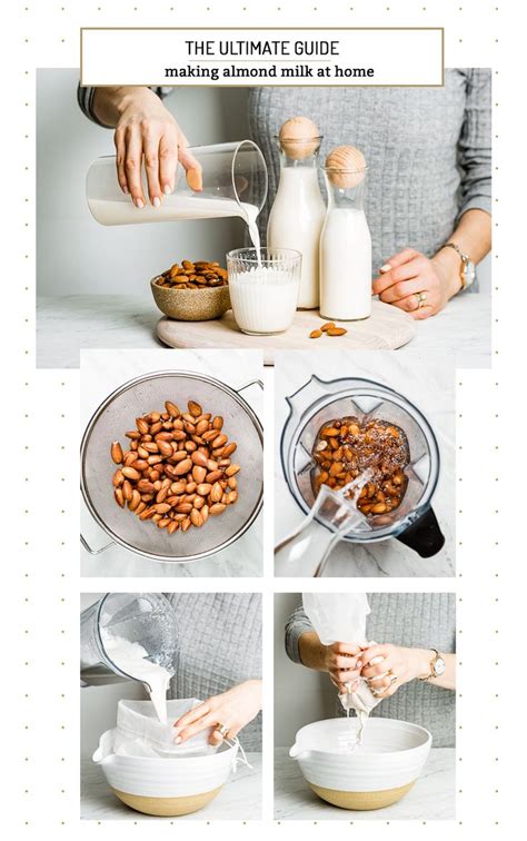 How To Make Almond Milk A Comprehensive Guide Recipe Make Almond