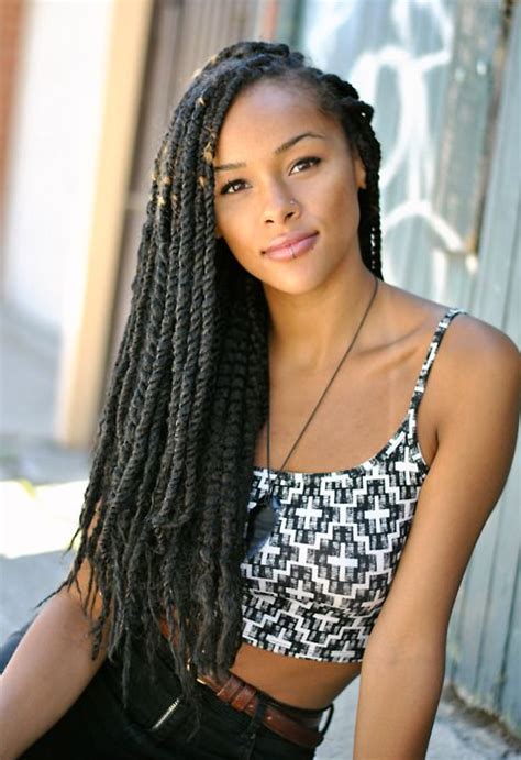Twist Hairstyles For Natural Hair Twist Braided Styles