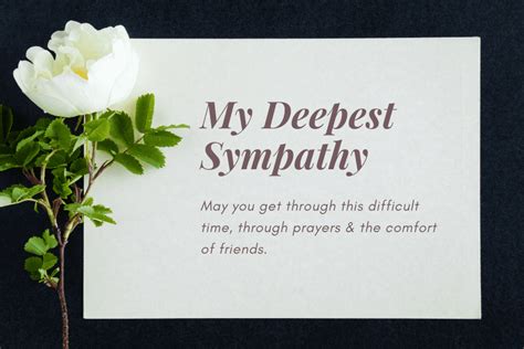 Greeting Cards With Deepest Sympathy Sympathy Card Sorry For Your Loss Loss Paper And Party