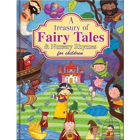 272pp Omnibus Treasury Of Fairy Tales And Nursery Rhymes Brightminds Uk