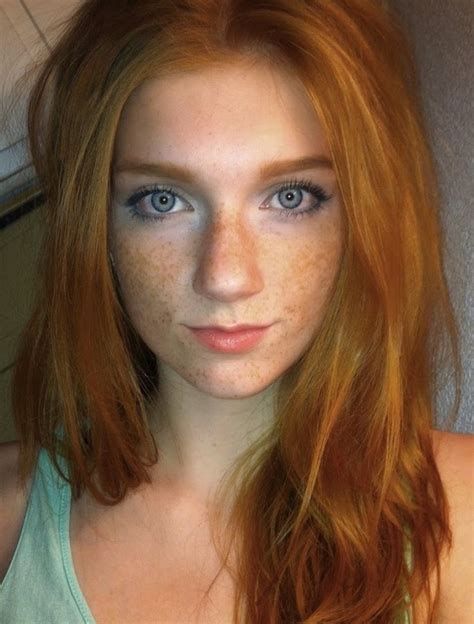 Beautiful Ginger Beautiful Freckles Red Hair Woman Women With Freckles