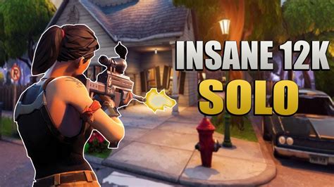 Insane Solo Match Fortnite Battle Royale Youtube