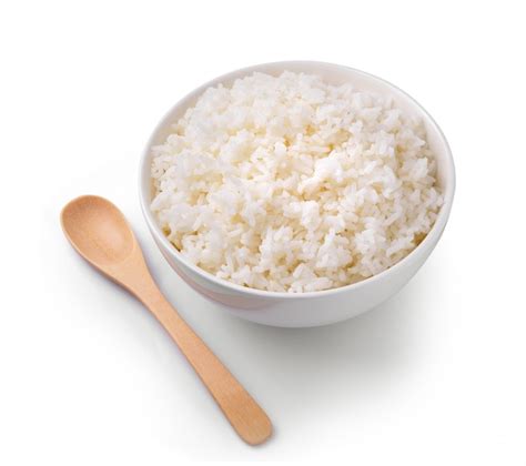 Rice In A Bowl Premium Photo