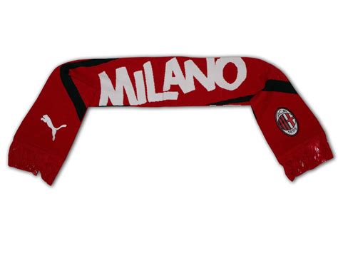 We are happy to join hands with. Puma AC Mailand Fan Schal rot AC Milan Scarf Strickschal ...