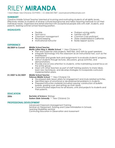 10+ free best teacher resume templates for download in 2020. Special education teacher resume and cover letter. Learn ...