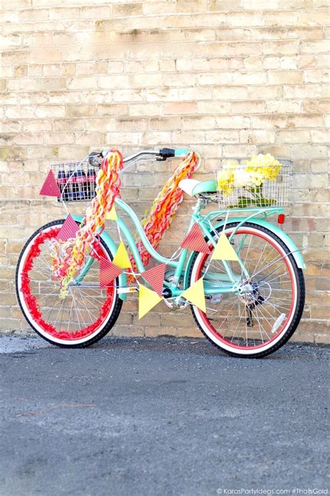 Decorate fourth of july balloon bikes for the big independence day parade this year! Kara's Party Ideas Summer Bike Parade + $385 Coca Cola # ...