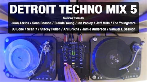 Detroit Techno Mix 5 With Tracklist Vinyl Mix Youtube