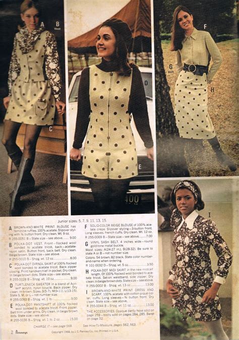 Penneys Catalog 60s Fashion Catalogue Vintage Clothing 60s Cool