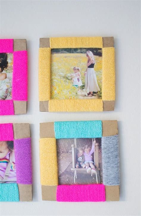 Diy Crafts 14 Captivating Photo Frame Ideas For Room Adornment