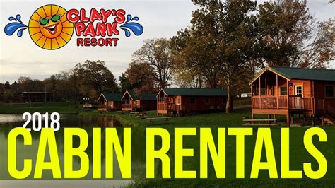As a 2 bedroom + a loft, with first and second floor decks, this home is priced to sell and ready for the home owner that would like to upgrade it to their liking. Clay's Park Cabin Rentals for 2018! - YouTube