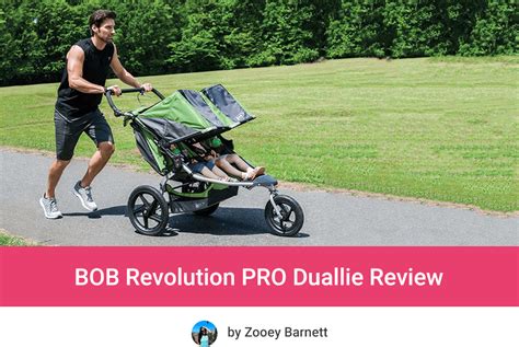 Bob Revolution Pro Duallie Perfect Stroller For Jogging With Twins