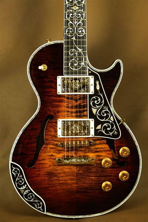 Gibson Les Paul Super Custom Carved Art Piece Electric Guitar Custom