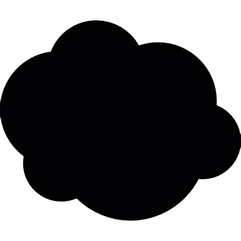 Free Icon Cloud Silhouette
