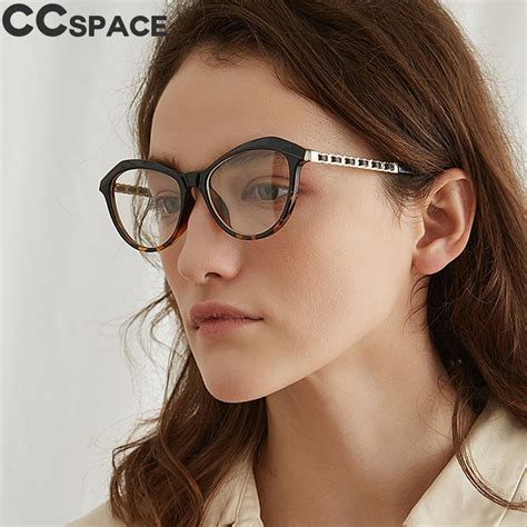 ccspace 45525 ladies square glasses frames women brand designer optical eyeglasses anti blu ray