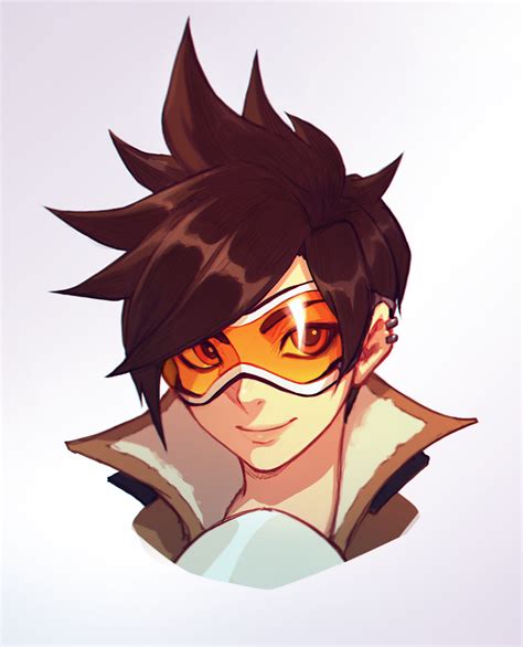 I Love Tracers Hair Beta Tomorrow Hype Overwatch Drawings