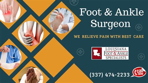 Surgical Care For Your Foot And Ankle Podiatrist Lake Charles Treatment Plan