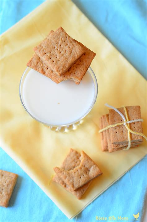 Graham crackers are mostly empty carbohydrates. Whole Wheat Graham Crackers — Bless this Mess