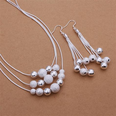 Wholesale 925 Sterling Silver Jewelry 925 Necklace Earring Jewelry
