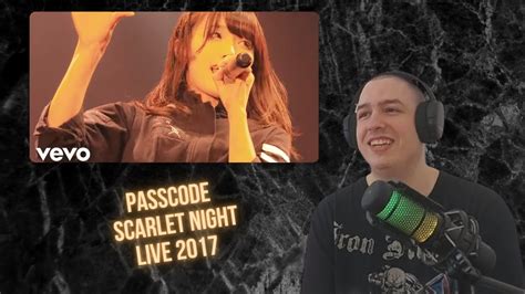 Metal Fan First Time Reacting To Passcode Scarlet Night Zenith Tour