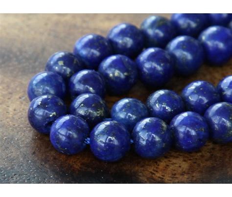 Lapis Lazuli Beads 6mm Round Golden Age Beads