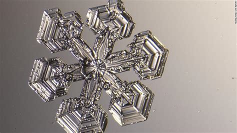 What Snowflakes Look Like Under A Microscope Via Cnnireport Cnn