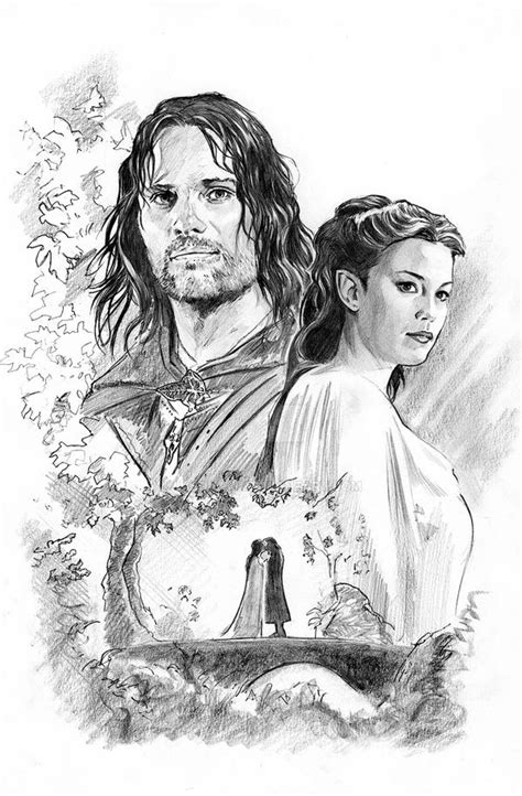 Aragorn And Arwen By Jasonpal On Deviantart