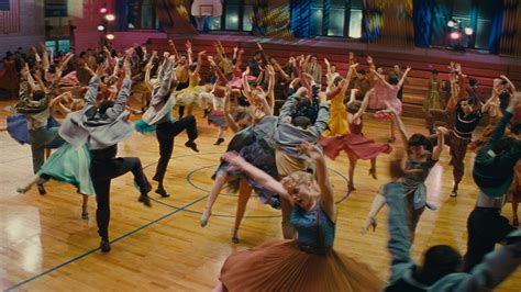 Hobby Beitragen Klassisch West Side Story Dance At The Gym Nuklear
