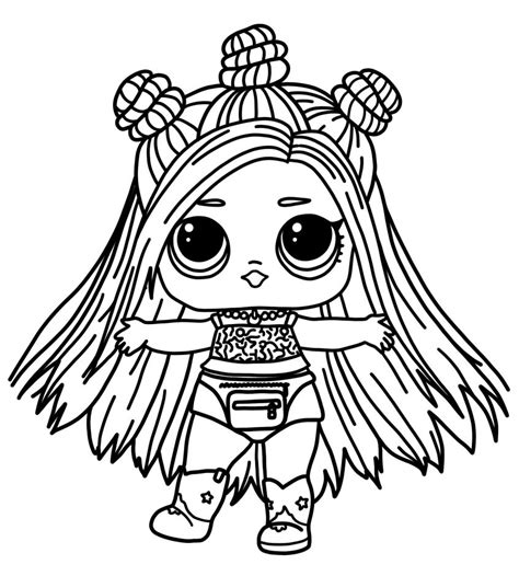 Lol Doll Colouring Pages Dolls Are So Popular With The Kids We Decided