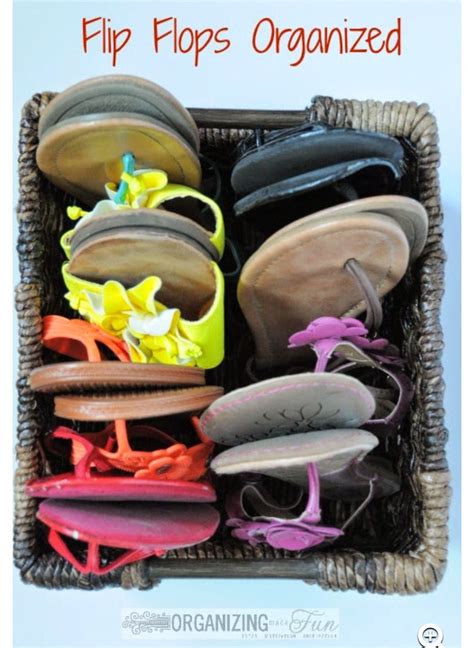 Shoecase your shoes in style: Pin by Araceli Zamora on For the Home | Closet hacks organizing, Flip flop organizer, Diy ...