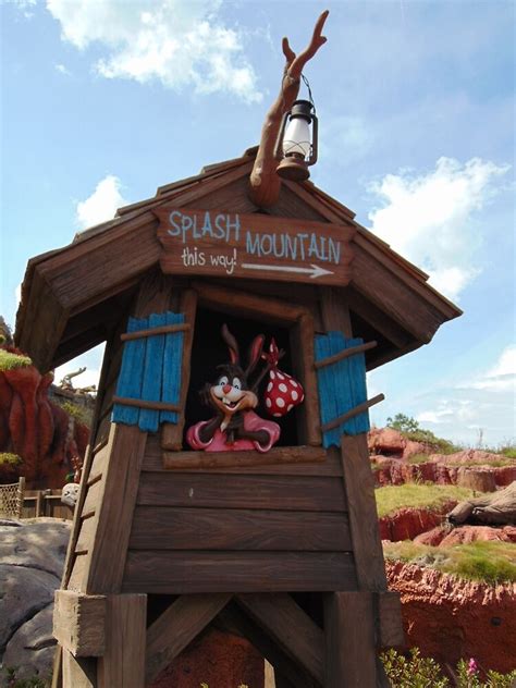 Splash Mountain Entrance Magic Kingdom Poster For Sale By