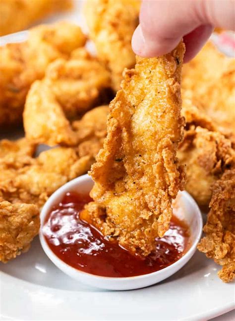 Fried Chicken Tenders Extra Crispy The Cozy Cook