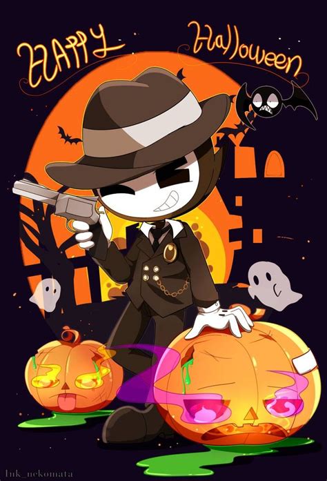 Halloween Bendy By Flappy27 On Deviantart Bendy And The Ink Machine