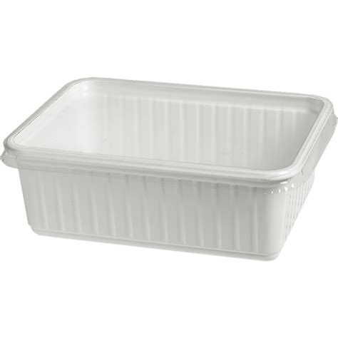 Container Ps Kilo Container With Lid 183x135x63mm White