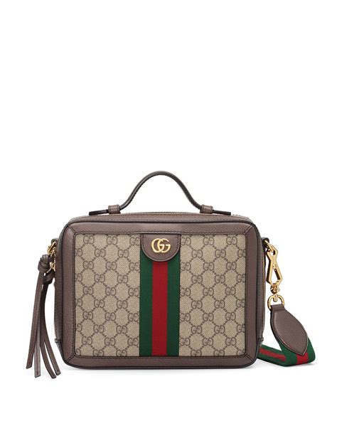 Gucci Ophidia Small Gg Supreme Shoulder Bag Neiman Marcus