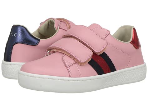 Gucci Kids New Ace Vl Sneakers Toddler Girls Shoes Redblue