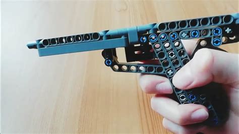 Lego Technic Gun - 44 MAG (MOC tutorial) - YouTube
