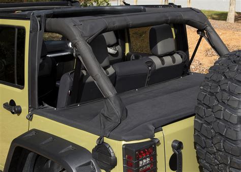 Rugged Ridge 1355004 Tonneau Cover For 07 18 Jeep Wrangler Unlimited