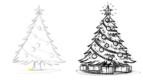 Check out our pencil tree drawing selection for the very best in unique or custom, handmade pieces from our shops. pencil-drawing-of-christmas-tree-how-to-draw-a-christmas-tree-things-to-draw-when-you39re-bored ...
