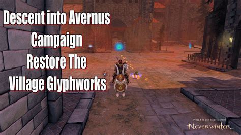 Neverwinter 2023 Mmo Chronicles Descent Into Avernus Campaign Restore