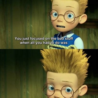 They said that when we fail we learn something. KEEP MOVING FORWARD QUOTES MEET THE ROBINSONS image quotes at relatably.com