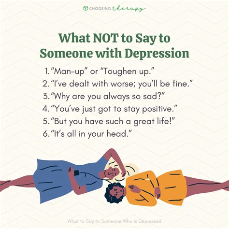 Things To Say To Someone With Depression
