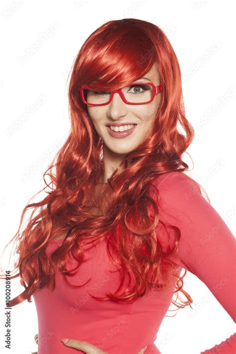 Sexy Redhead Glasses Telegraph
