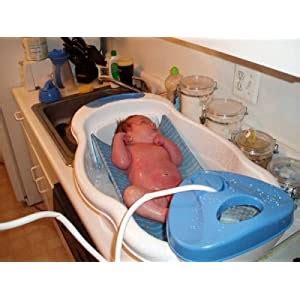 Five minutes is long enough to get your baby clean before the how to keep a baby safe in a bath tub. Summer Soothing spa and shower baby bath - boy colors ...