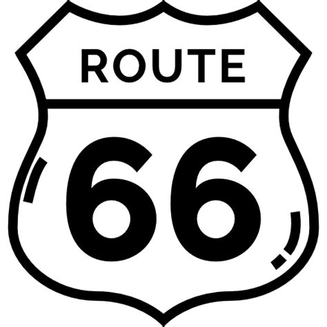 Ruta 66 Iconos Gratis De Señalización