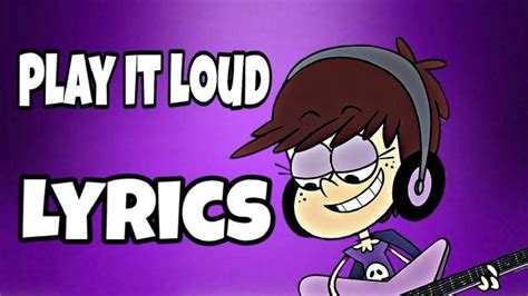 The Loud House Play It Loud Lyrics Book