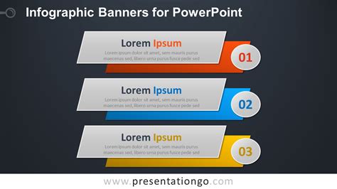 Infographic Banners For Powerpoint